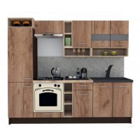 Bucatarie COSSY NEW 250 B1 Wenge / Decor K004